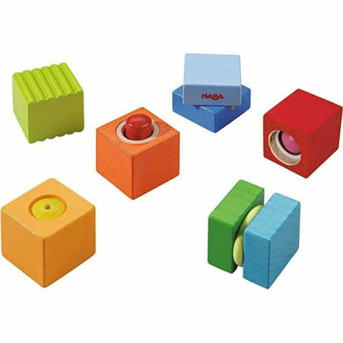 HABA Fun with Sounds Discovery Blocks - Wooden Sensory Toy – The Natural Baby Company