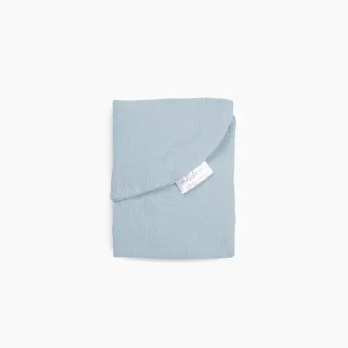 Infant Lounger Muslin Cover | Bluebell