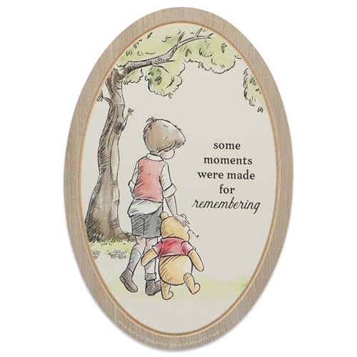 Disney Winnie the Pooh Moments Were Made for Remembering Wood Wall Decor | Classic Pooh Sign for Nursery or Bedroom