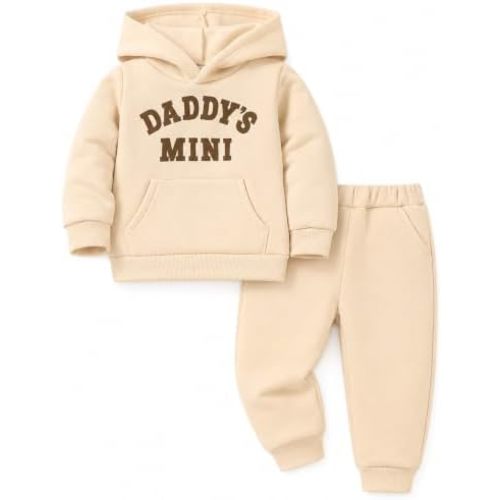 Jecson Toddler Boy Clothes Baby Sweatsuit Hoodie Sweatshirt Outfits 1-4Y
