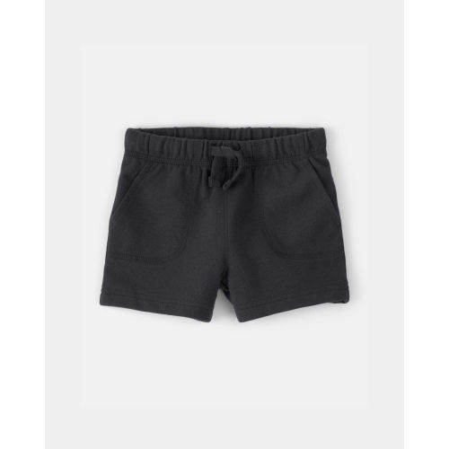 Baby Boy French Terry Shorts - Black - Carter's | Carter's