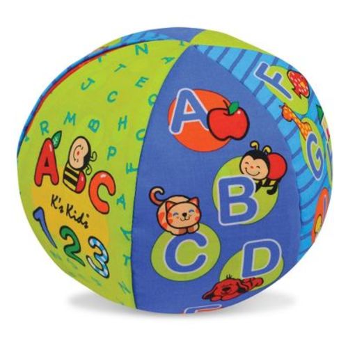 Melissa & Doug K's Kids 2-in-1 Talking Ball Educational Toy - ABCs and Counting 1-10: Fine Motor Skills, Multiple Activities