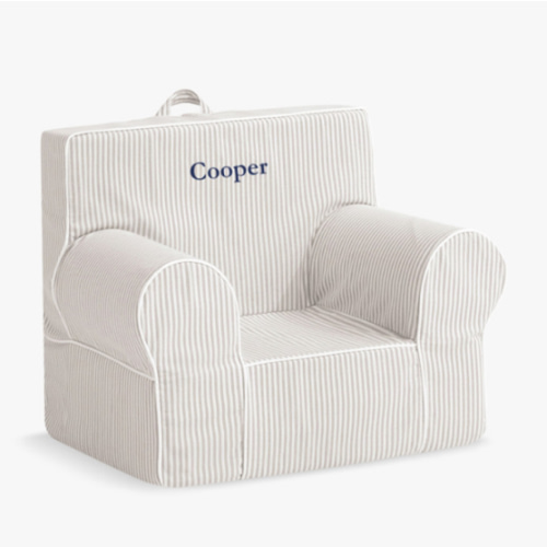 Anywhere Chair®, Oatmeal Oxford Stripe