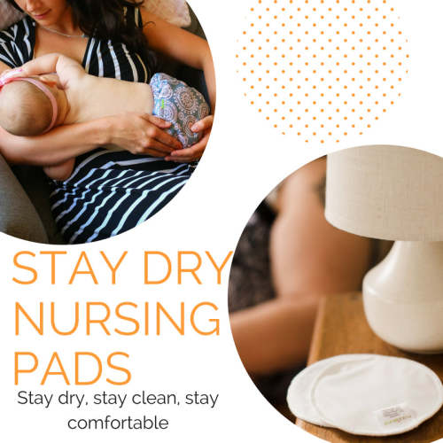 Stay Dry Leak Free Nursing Pads | Nursing Pads – FuzziBunz Diapers