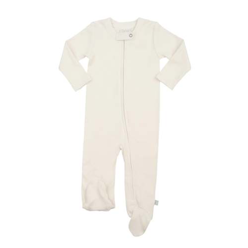 Organic Cotton Footie | Ivory