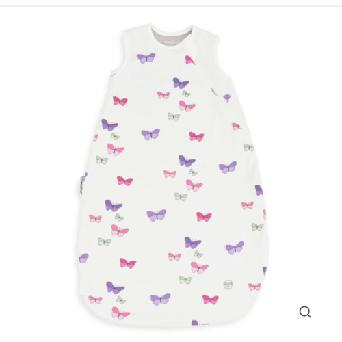 4 Season® Classic Baby Sleeping Bag, Merino Wool & Organic Cotton, Butterfly