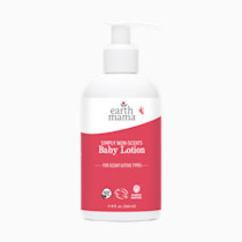 Earth Mama Baby Lotion - Simply Non-Scents, 8 Fl Oz