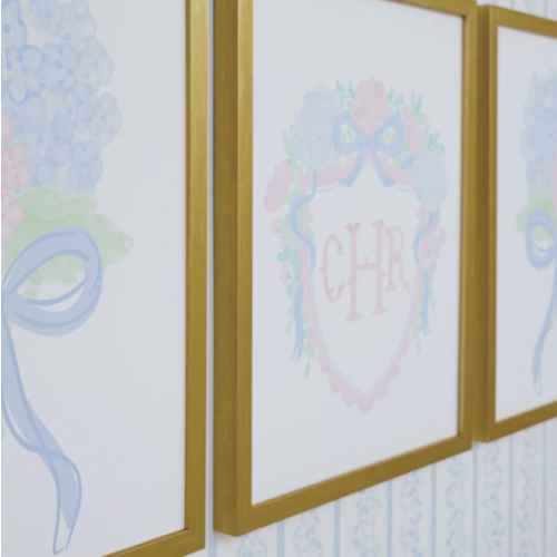 Nursery Art Trio | Preppy Heirloom