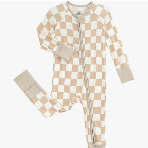 Baby Viscose from Bamboo Pajamas - Infant Boys Girls Footless Zippy Pjs Sleep 'N Play Clothes - One Piece Romper