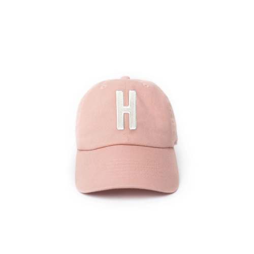 Dusty Rose Letter Baseball Hat