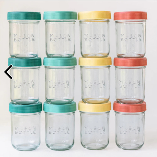 Breastmilk Storage Jar Set – Mason Bottle