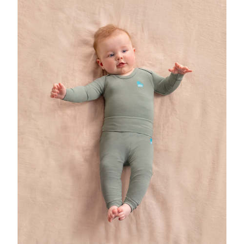 Leggings Snug Fit Viscose from Bamboo Deep Olive