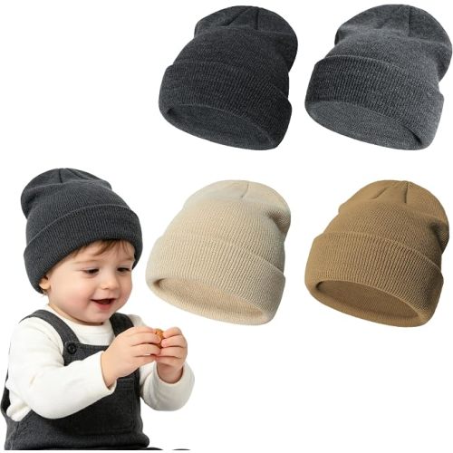 Toddler Winter Hat Baby Kid Beanies Boys Hats Knit Winter Caps Infant Girls