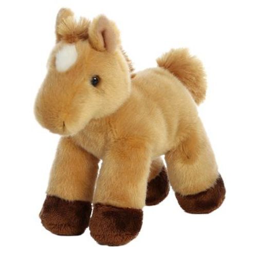Aurora Small Prancer Mini Flopsie Adorable Stuffed Animal Brown 8"