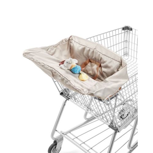 Skip Hop Baby High Chair Cover & Shopping Cart Cover - Oat