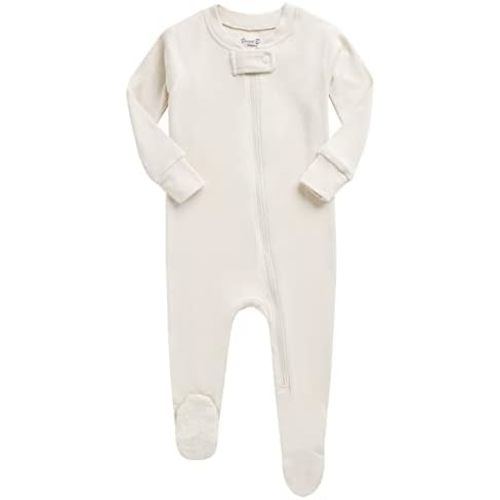 VAENAIT BABY Infant Toddler Boys Girls Footed One-Piece Sleep and Play Premium Modal Pajamas 1-2 Pieces