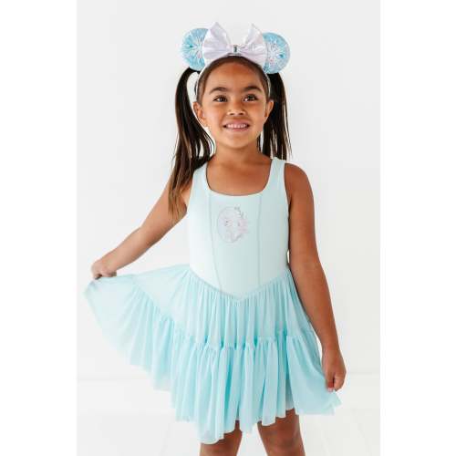 Elsa (KIDS) | Icy Blue Mesh DRESS – Made By Molly