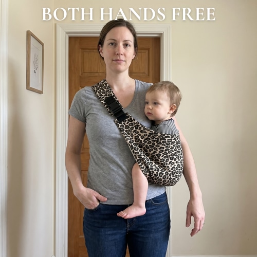 CarryFree One-Shoulder Hip Seat Sling – Hands-Free Toddler Carrier
