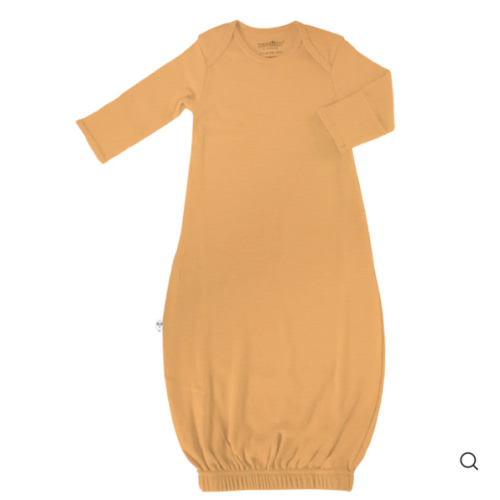 Merino Wool Baby Gown |Natural Merino Wool Baby Sleepwear – Woolino
