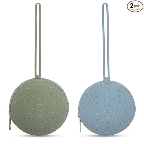 Silicone Pacifier Holder Case 2-Pack