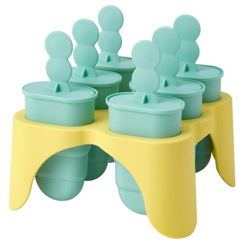 UPPFYLLD Ice pop maker - turquoise/yellow