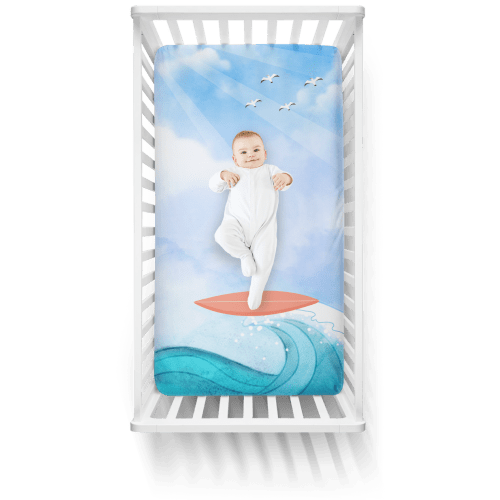 Luvsy Printed Crib Sheets