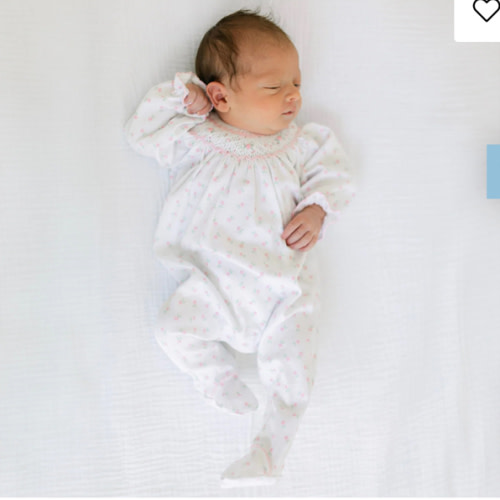 Juliette's Classics Bishop Footie – Magnolia Baby