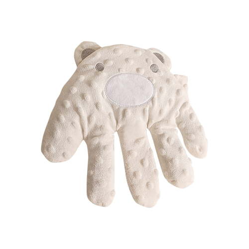 Automatic Baby Sleep Soother - Electric Patting Plush Doll for Anti-Shock, Calming Infants ,Beige