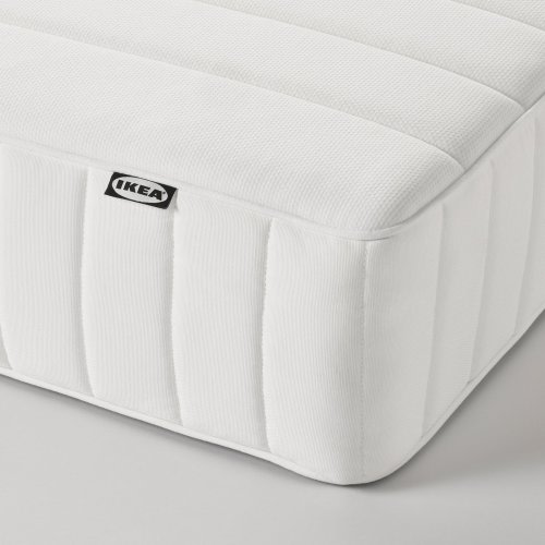VALEVÅG Pocket spring mattress - medium firm/white Twin