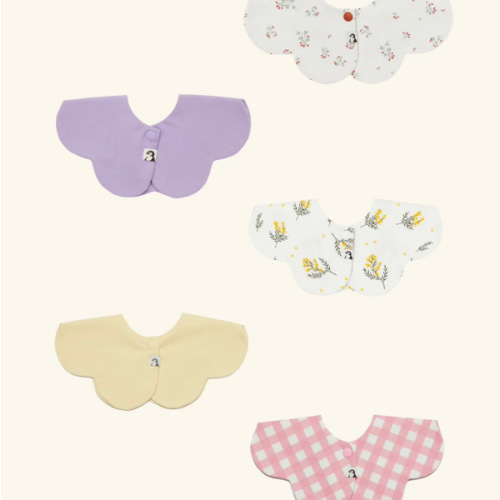 Konny Bib Rolling 5-Pack Set (0-2Y)