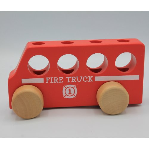 The Original Toy Company Pop Up Fire Truck - Multi
