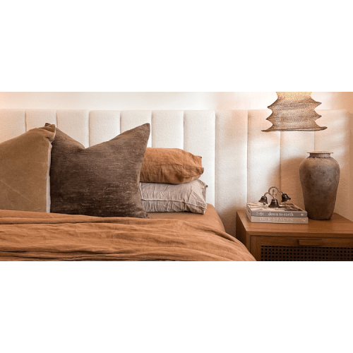 Gamila Boucle Rocking Chair with Ottoman in Mint Green – Luxo Living