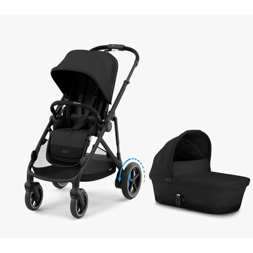 Cybex eGazelle S Electronic Stroller + Bassinet Travel System