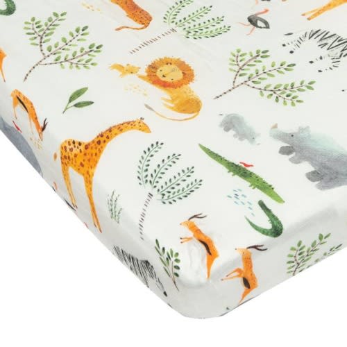 Crib Sheet - Safari Jungle