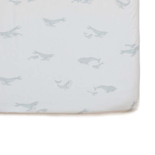 Follow Me Crib Sheet - Follow Me Whale