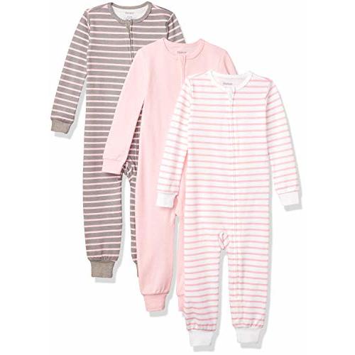 Hanes Ultimate Baby Zippin 3 Pack Sleep and Play Suits