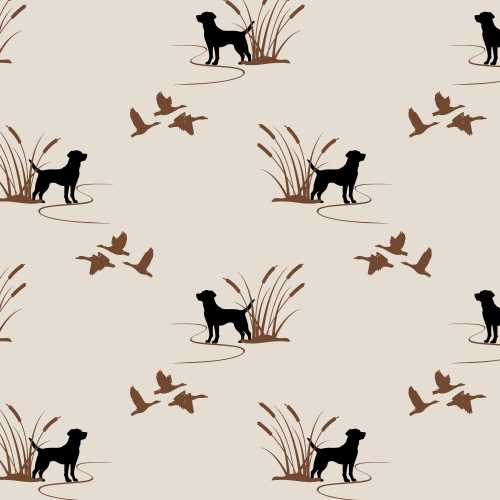 Lovey, Baby Blanket, or Adult Blanket: Black Labs Taupe Toile. Labrador Retriever Lovey. Black Labs. Boy. Dog. Ducks. Hunter. Baby Gift.