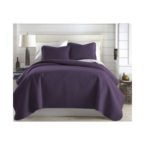 Oversized Lightweight 2-Pc. Quilt Set, Twin- In lavender color