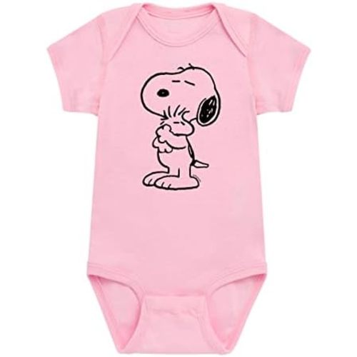 HYBRID APPAREL - Peanuts - Snoopy Loves Woodstock - Infant Baby One Piece