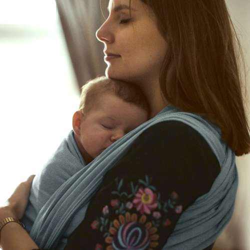 Baby Wrap Sling Ocean Second Quality