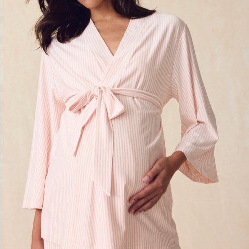 LAKE | Women | DreamModal® Pajamas | Fog Maternity Kimono Bundle