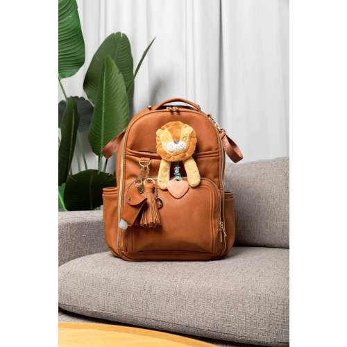Cognac Boss Plus™ Backpack Diaper Bag
