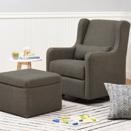 Carter's by DaVinci Adrian Swivel Glider and Ottoman & Reviews | Wayfair