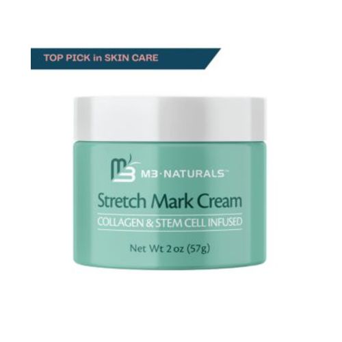 Naturals Stretch Mark Cream - Collagen & Stem Cell Maternity Skincare - 2 oz