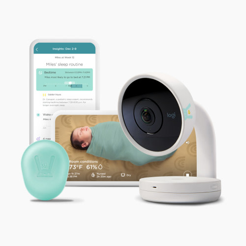 Lumi by Pampers Smart Baby Monitor Plus Sleep System Complete Bundle