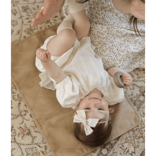 Vegan Leather Baby Changing Mat