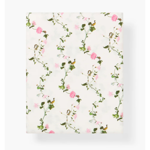 The Crib Sheet - Pink Pond Floral