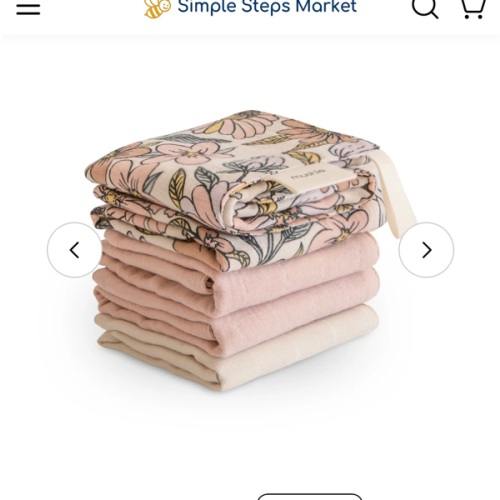 Muslin Cotton Washcloth – Simple Steps Market