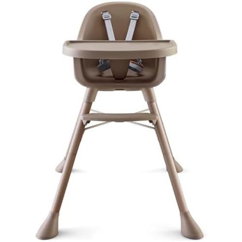 HARPPA Caspio Lite High Chair, 4-in-1 Baby Feeding Chair with Footrest