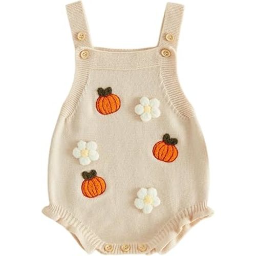 FYBITBO Baby Sweater Knit Romper Newborn Girl Clothes One Piece Outfit